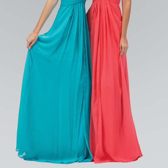 Sweetheart Neck A-Line Shape Prom Dress GSGL1122 - Picture 5 of 6